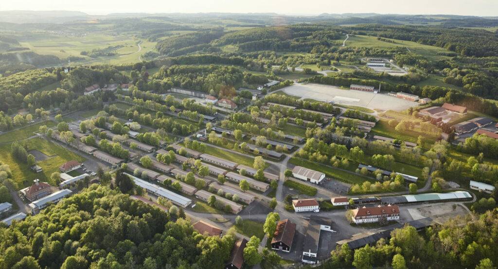 Blick über das Albgut in Münsingen