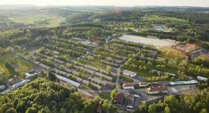 Blick über das Albgut in Münsingen